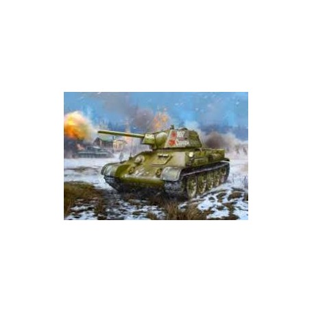 KIT ZVEZDA 1/35 MILITARY SOVIET TANK T-34/76 MOD.1942 - 3686