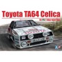 AOSHIMA BEEMAX 1/24 RALLY CAR TOYOTA CELICA TA64 84 PORTUGAL B24011