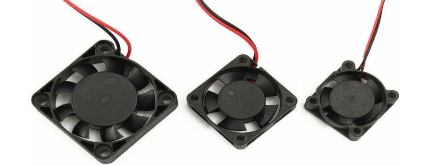 Ventoinhas e Coolers para preparação de Carros Telecomandados.