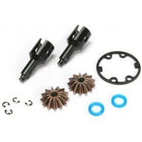 TRAXXAS PARTS INNER DRIVE CUPS WITH SPIDER GEARS AND SEALS 5125