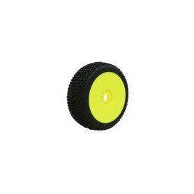 MARATHON BUGGY PURPLE PRE-MOUNTED YELLOW (SUPER SOFT COMPOUND) (2PCS.)