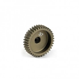 XRAY NARROW ALU PINION GEAR - HARD COATED 37T / 64 - 305987
