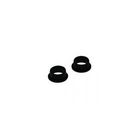 SILICONE MANIFOLD GASKET FOR .12 ENGINES BLACK (2PCS)