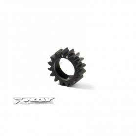 XRAY XCA ALU 7075 T6 HARD COATED PINION GEAR - 16T (1ST) - 348516