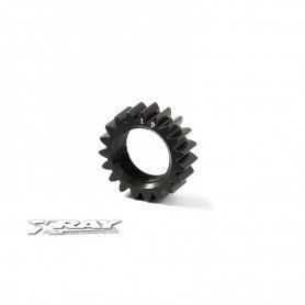 XRAY XCA ALU 7075 T6 HARD COATED PINION GEAR - 19T (2ND) - 348519