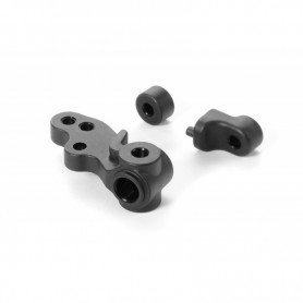 XRAY X1 COMPOSITE STEERING BLOCK - 3-HOLE & BACKSTOPS - 372213