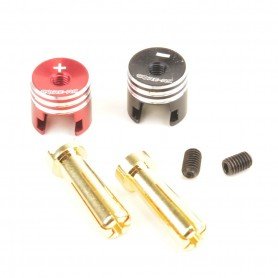 CORE RC HEATSINK BULLET PLUG GRIPS - 5MM - CR-862