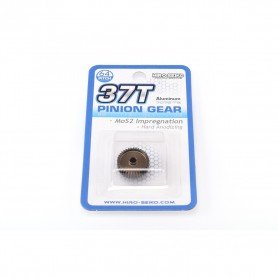 Hiro Seiko Hard Coated Alum. Pinion Gear (MoS2) DP64-37T
