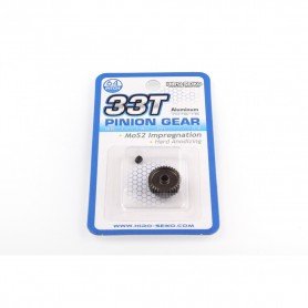 Hiro Seiko Hard Coated Alum. Pinion Gear (MoS2) DP64-33T