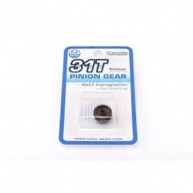 Hiro Seiko Hard Coated Alum. Pinion Gear (MoS2) DP64-30T