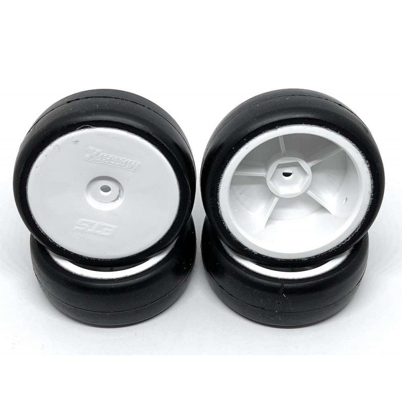 MATRIX EP RUBBER TIRES CARPET ETS WHEELS (4) MX-EPC028