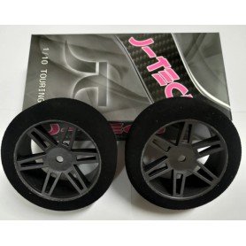 J-TECH-1:10 REAR TOURING TIRES SH.35 GOLD v2.0-JTP01035G