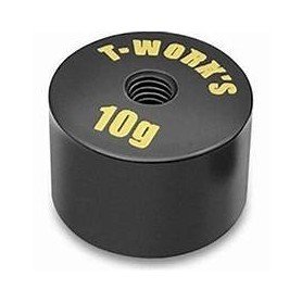 T-Work's TA-067-M Anodized Precision Balancing Brass Weights 10g Ver.2 ( 13.5 x 9.5mm )