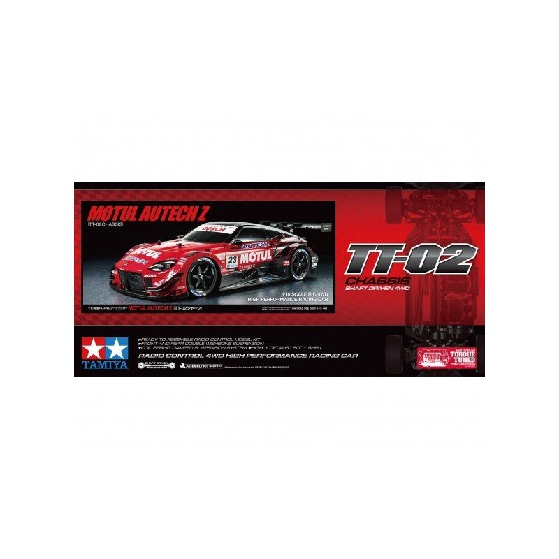 TAMIYA 1:10 RC Motul Autech 2023 TT-02 - 47503