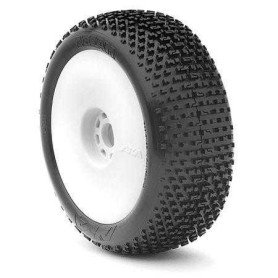 1/8 Buggy I-BEAM (Soft-L.Wear) Evo Pre-Mounted White (2)