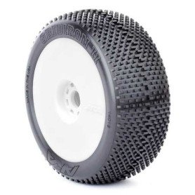 1/8 Buggy GRIDIRON II (U.Soft) Evo Rims Pre-Mouted White (2