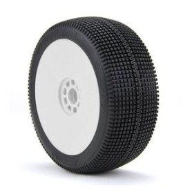 1/8 Buggy ZIPPS (Soft-L.Wear) Evo Pre-Mounted White (2)
