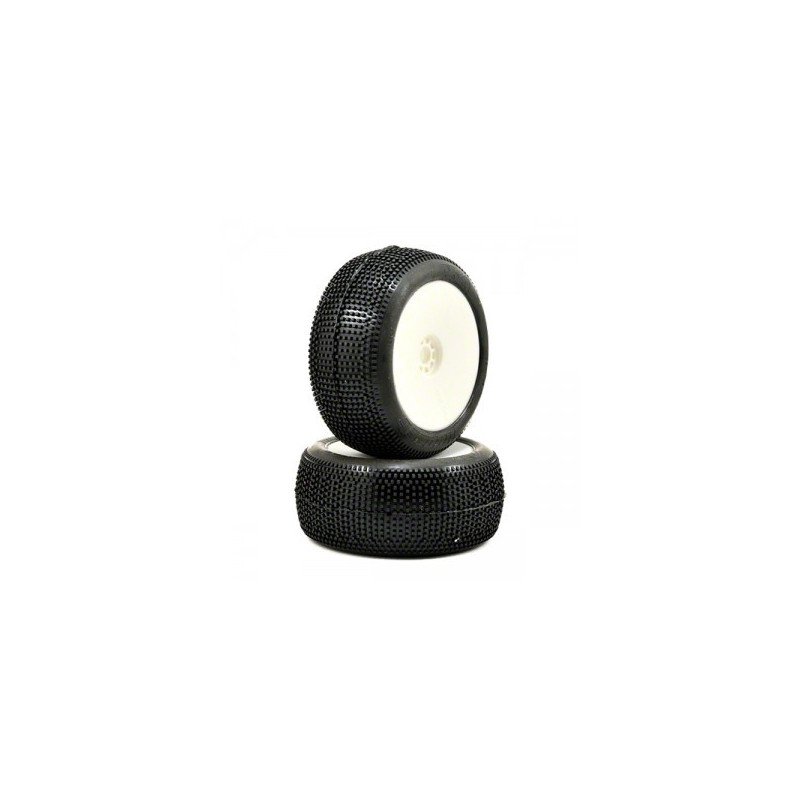 AKA 1/8 Truggy IMPACT (Soft-L.Wear) Evo Pre-Mounted White (2)