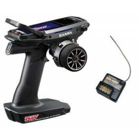 SANWA M17 Radio (RX491 Receiver) 2,4 GHz FH-5