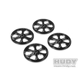 Alu Set-up Wheel for 1/10 Touring Cars (4)