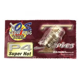 O.S. P4 Turbo Glow Plug "Super Hot"