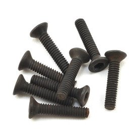 B0757 Mugen 2x10mm Flat Head Hex Screw (8)