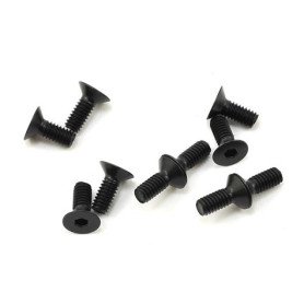 B0759 Mugen 2.5x6mm Flat Head Hex Screw (10)