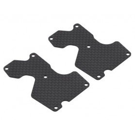 E2156 Mugen 1mm MBX8 Graphite Rear Lower Arm Plate (2)