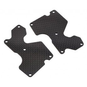 E2157 Mugen 1.2mm MBX8 Graphite Rear Lower Arm Plate (2)