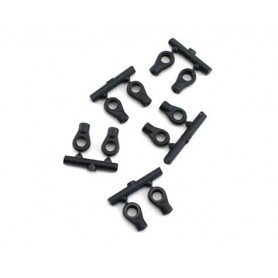 H0858 Mugen Seiki Plastic Ball Link Ends Short 6mm
