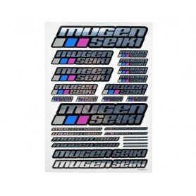 P0403 Mugen Seiki Large Decal Sheet (Chrome)