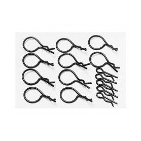 PARTS RC SNAP PIN SET TAMIYA ( 10 + 5 ) 50197