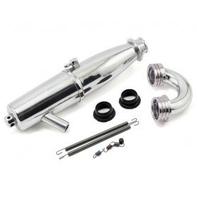 72106137 O.S. T-2060SC WN One Piece Tuned Pipe w/Manifold