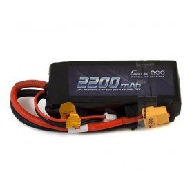 Gens Ace 2S Soft 50C LiPo Battery Pack w/XT60 Con.(7.4V/2200mAh)
