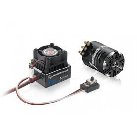 Hobbywing XeRun XR10 G2 Justock 21.5T Power System Combo (Black)
