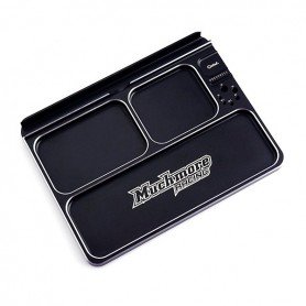 Luxury Aluminum Part Tray 3 Black