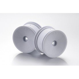 ABSIMA 1:10 Off-Road 2WD/4WD racing rims 12mm rear white (2)