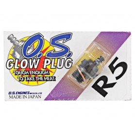 O.S. R5 Short Body Standard Glow Plug "Medium"