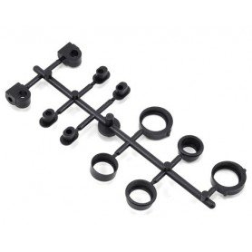 T2124-B Mugen Seiki Front Lower Arm Mount Bushing & Shim Set
