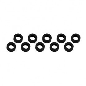 ALUMINUM SHIM (3X6X2MM) BLACK (10PCS)