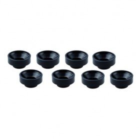 M3 ALUMINUM SERVO WASHER BLACK (8 PCS)