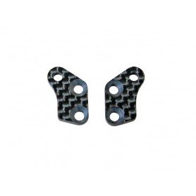 H2166 Graphite Front Lower Shock Mount Mugen MRX-6X
