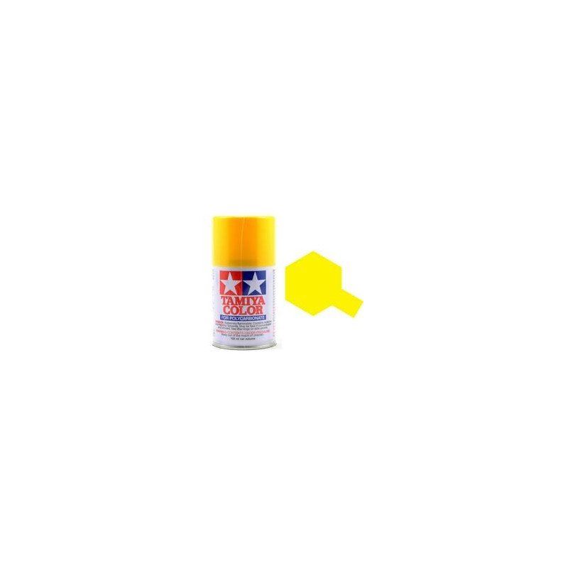 PS-6 YELLOW POLICARBONATE SPRAY 100ML TAMIYA