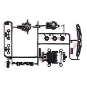 TAMIYA PARTS TT-01/E/R/D A PARTS STERING KNUCKLE UPRIGHT & SHOCK TOWER 51318