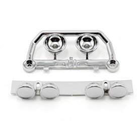 TRAXXAS PARTS LIGHT BAR FRONT ROOF/BUMPER CHROME 5634