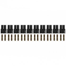 GOLD CONNECTOR TRAXXAS (1) PLUGS YUKI MODEL AM-625-10M1