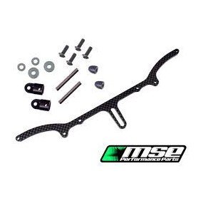 MH6010 MUGEN SEIKI REAR BODY MOUNT SET (OPTION)