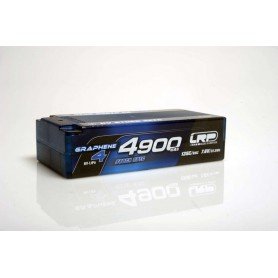 BATTERY HV STOCK SPEC SHORTY GRAPHENE-4 4900MAH HARDCASE BATTERY - 7.6V LIPO - 135C/65C - 210G - 431284