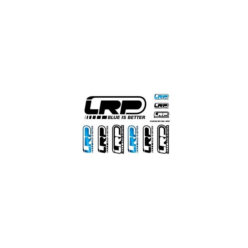 STICKER SHEET LRP LOGO DECAL SHEET 3 - A001402