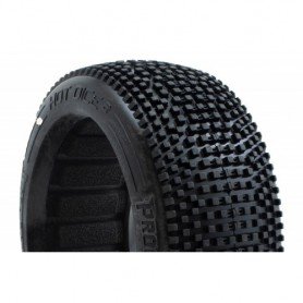 PNEUS HOT DICE V2 BUGGY C1 (SUPER SOFT) CON INSERT (2 PCS.) PCT2003-C1